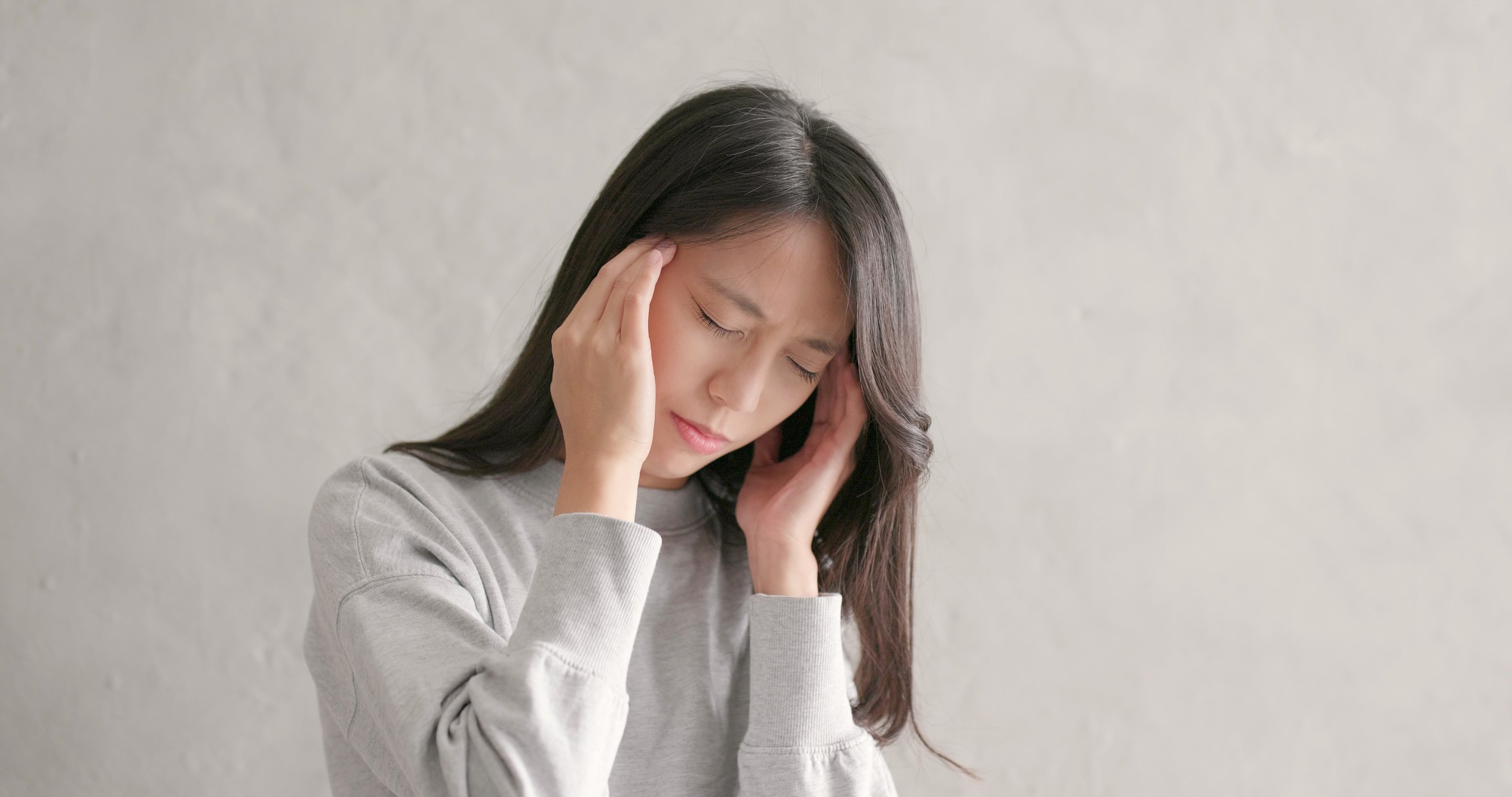 Woman Feeling Headache